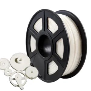pc-polycarbonate-3d-printing-filament-engineering-parts PC polycarbonate 3D printer filament white spool with printed engineering mechanical component