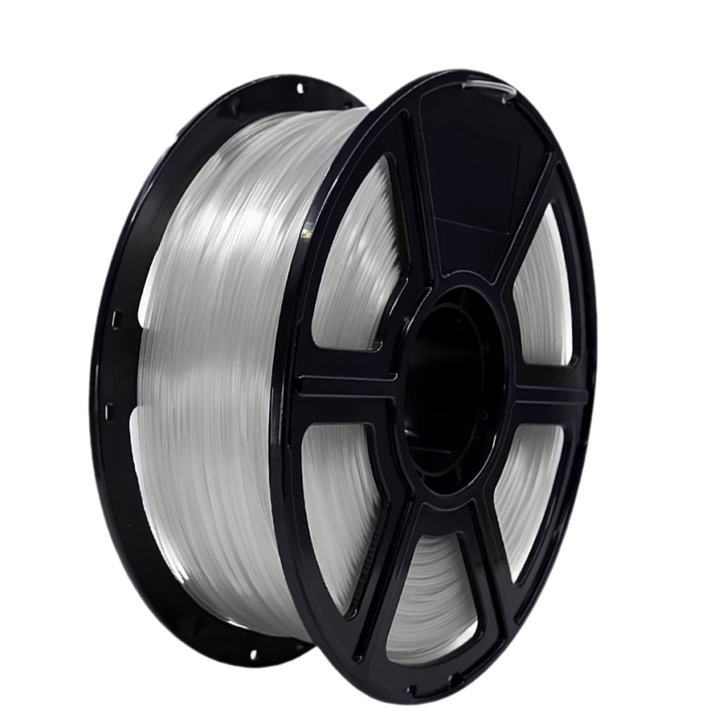 polycarbonate PC engineering 3D printing filament silver spool