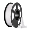 PLA plus filament white spool with printed tower model