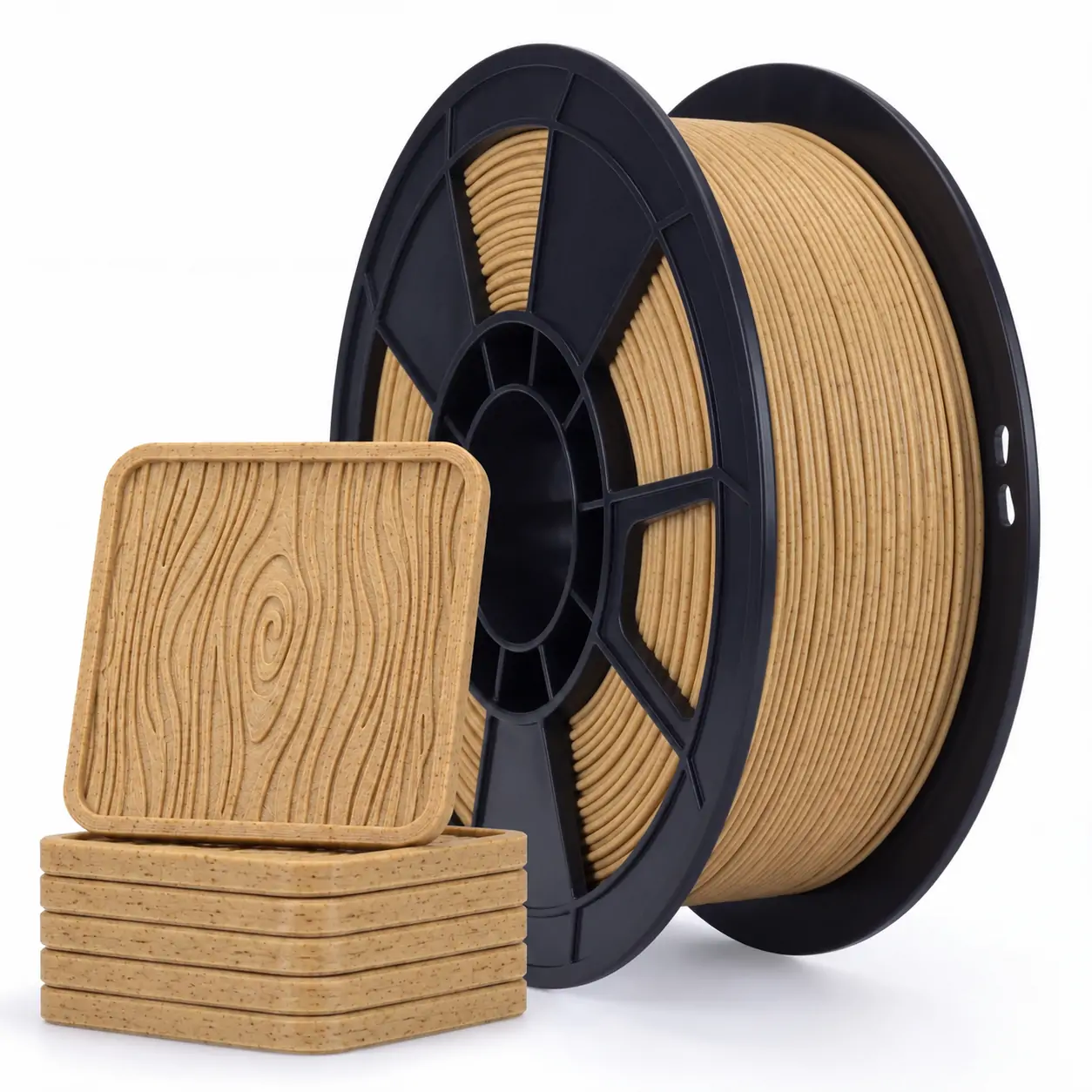 SSSray Natural Oak Wood-Fill PLA Filament 1.75mm